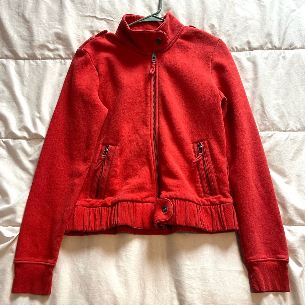Harley Davidson Moto Biker Zip-Up Jacket